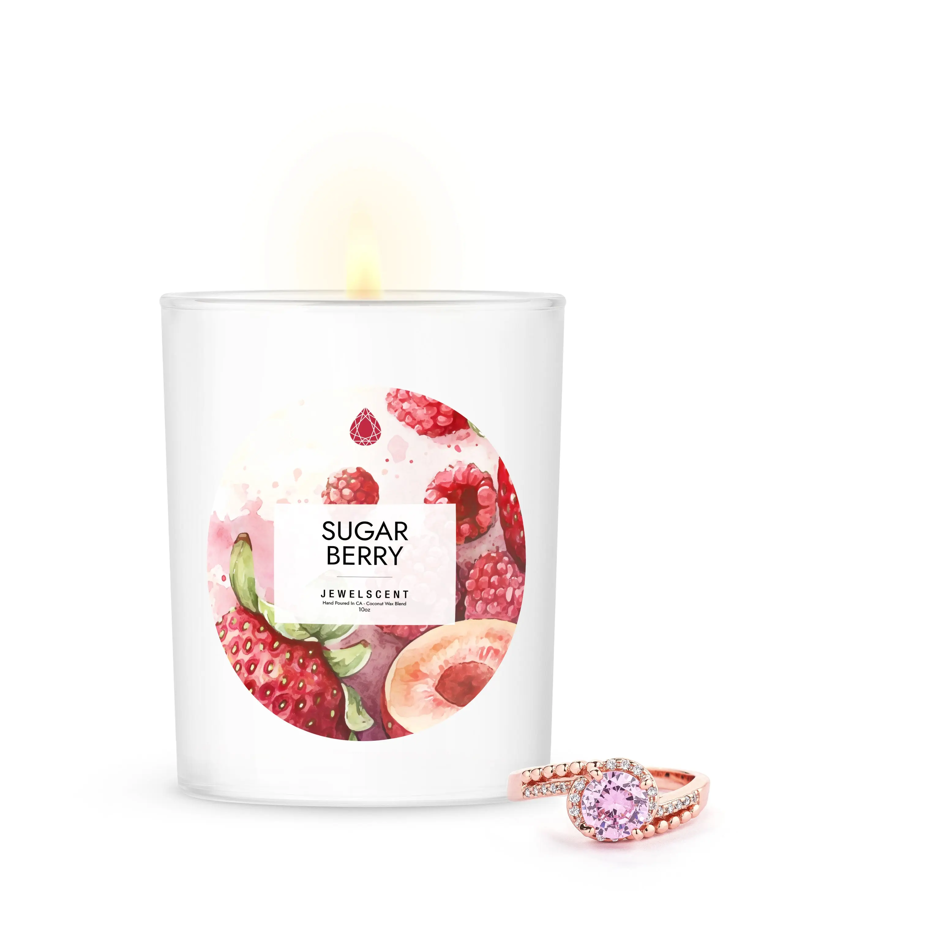 Sugar Berry 10oz Signature Jewelry Candle Sugar Berry 10oz Signature Jewelry Candle