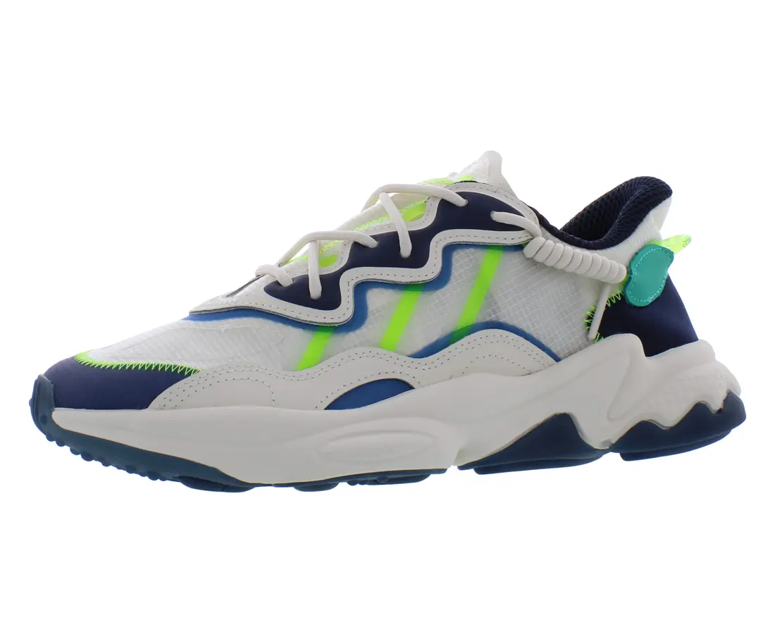 Adidas Ozweego Men's Athletic Sneaker with Mesh Upper, Low-Top Sports Trainer and Casual Everyday Footwear, Sports Shoes, Walking Shoes, Closed, Running, Casual Wear