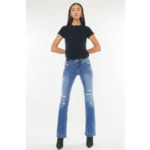 Bernadette Mid Rise Bootcut Jeans