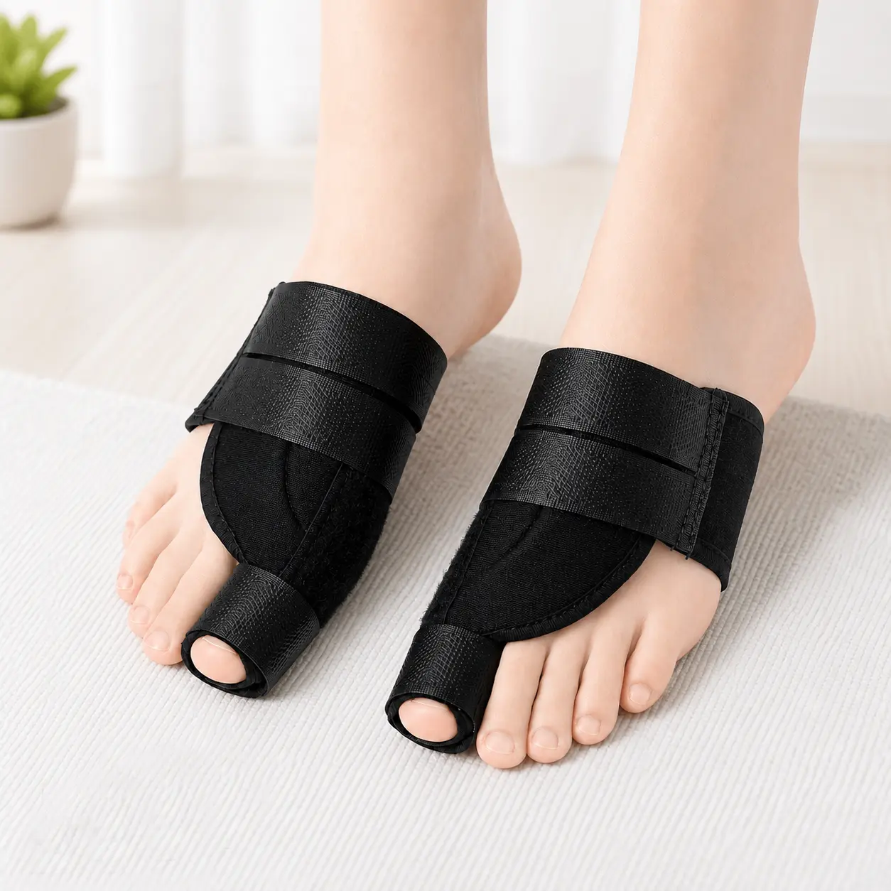 Universal Toe Correction Kit - Cotton & Splint Styles for All-Day Toe Support & Protection
