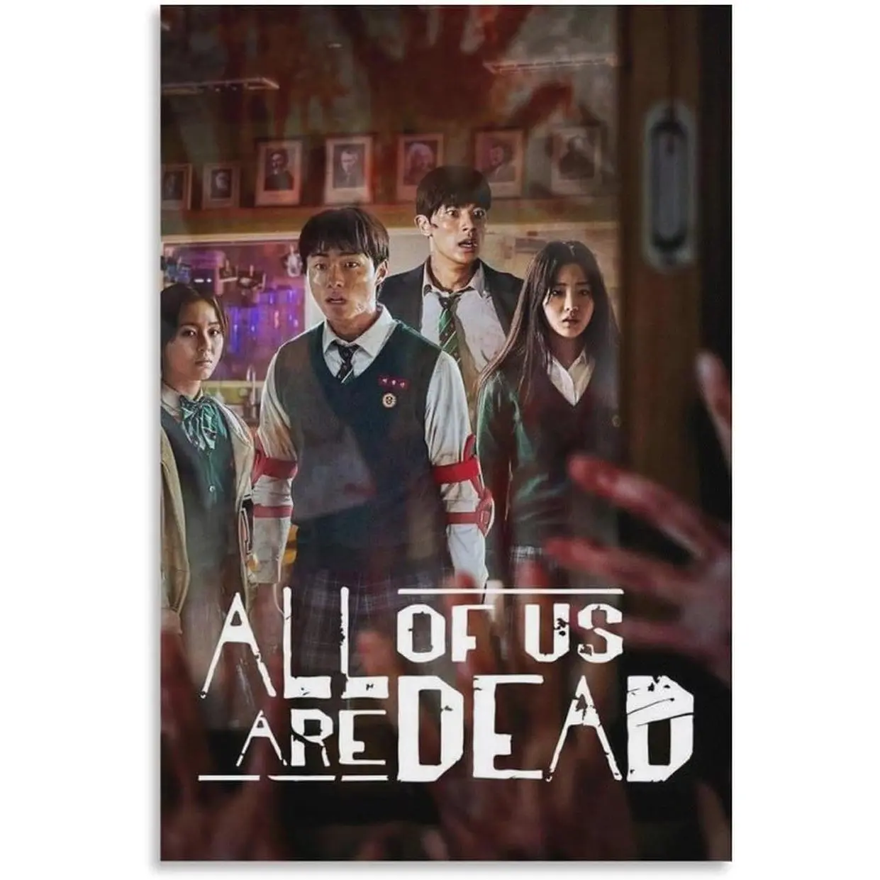 All of Us Are Dead 2022 Movie Poster 1 Canvas Art Poster And Wall Art Picture Print Modern Family Bedroom Decor Posters
