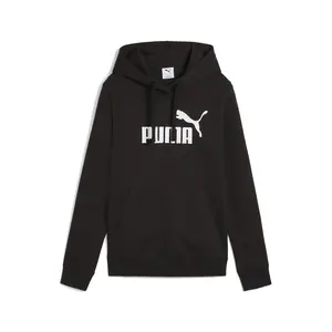 PUMA Womens Essentials No.1 Logo Hoodie Casual Outerwear Casual - Black