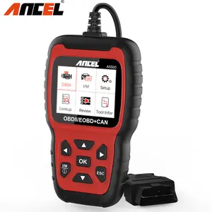 Ancel AS500 Car Code Reader OBD2 Scanner Check Engine Battery Test Live Data US