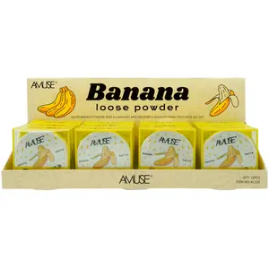 Polvo Suelto Banana Amuse - Venta al por Mayor Display 12 Unidades (KL320)