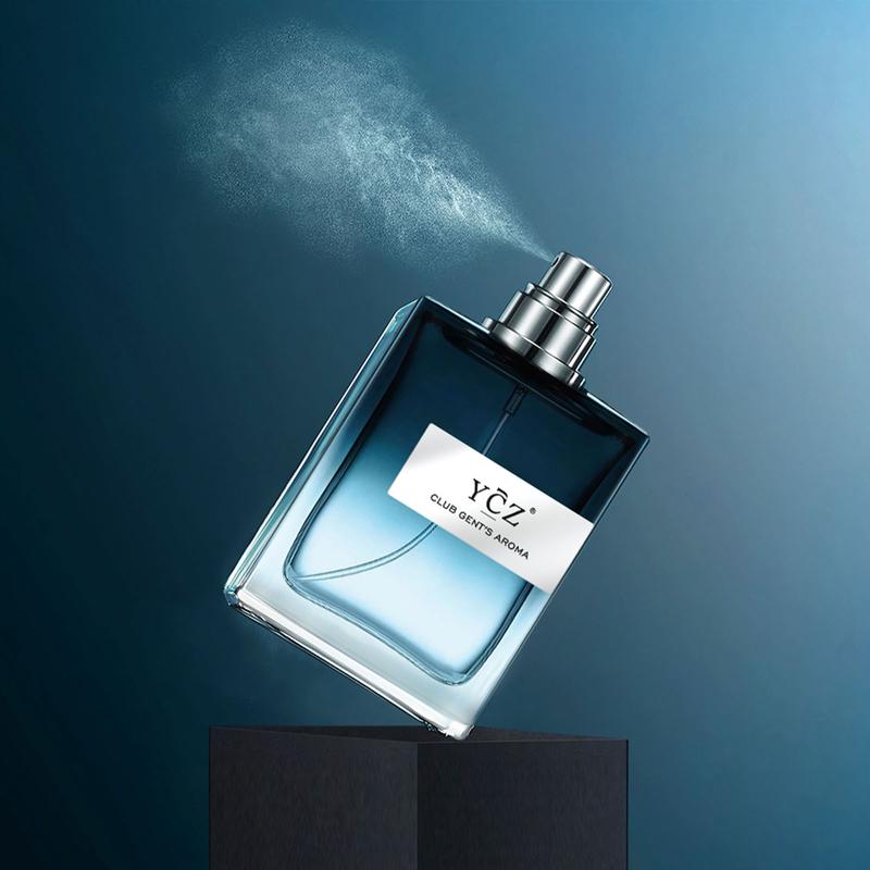 YCZ Club Gent's Aroma Men's Aromatic Cologne 1.7oz Eau De Parfum Woody Floral Scent for Nightclub Enthusiasts Captivating Oud Fragrance 50ml Bergamot Amber Vetiver
