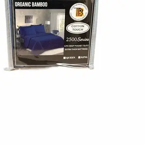 Organic bamboo 6 pc sheet set