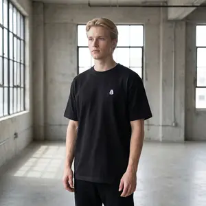 AlphaStyle Yukon 100% Cotton Oversized Tee | Premium Chenille Embroidery Graphic T-Shirt | Y2K Vintage Streetwear
