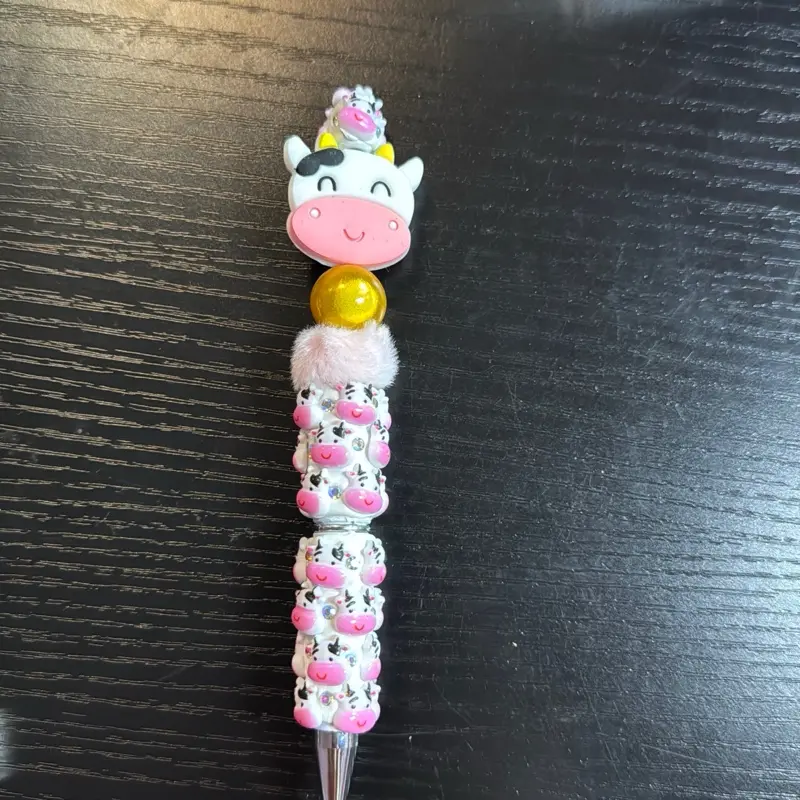 Custom crafted Character pen or small topper