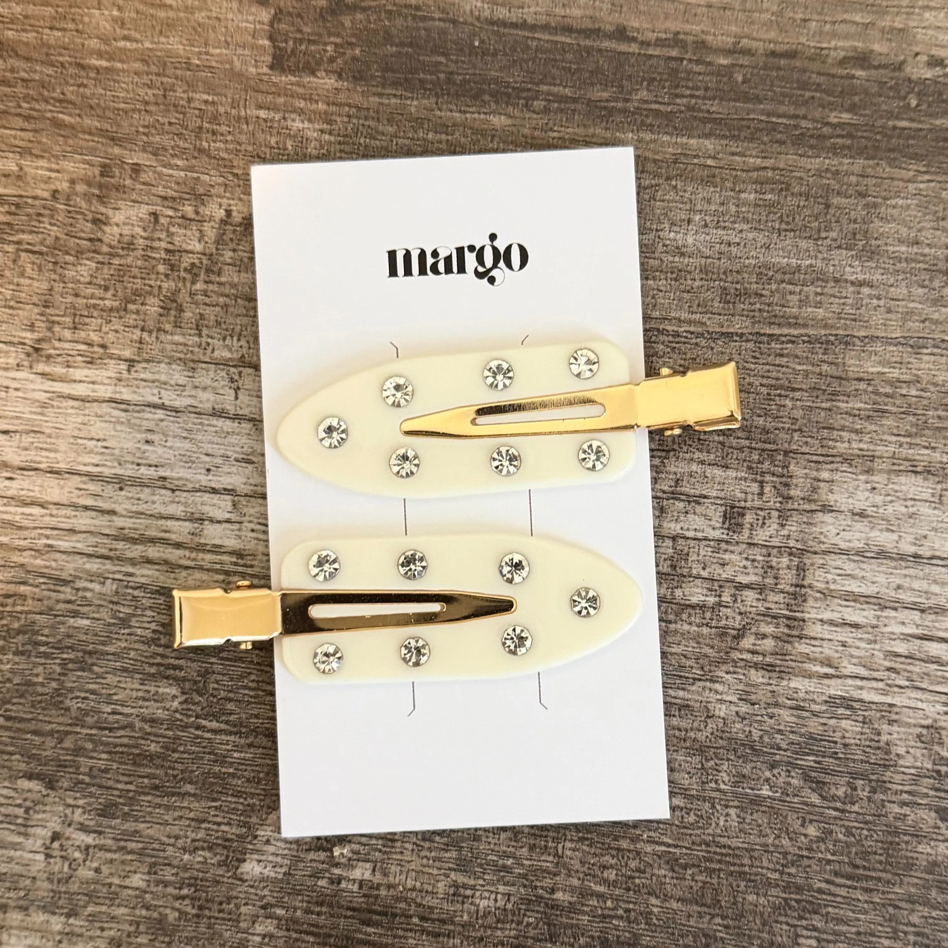 Rhinestone Creaseless Clip