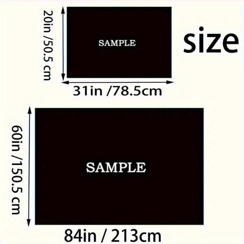 1pc Football Field Area Mat Large Size Sports Court Printed Play Mat Spring/Summer Season Outdoor Theme, Fade-Resistant Home Decor Living Room Bedroom Floor Mat Game Console Home Decoration Teen's Room Decorative Mat