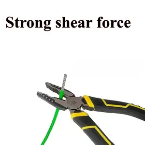 4-Piece Pliers Set, Multi-Functional Tools with Comfortable Dual Color Handles, Sharp Steel Wire Cutters for DIY Projects