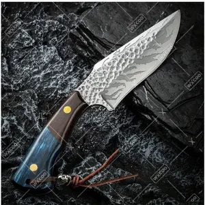 High Hardness Forging Outdoor Knife High Appearance Level Blade Durable Hand in Hand with A Meat Knife Fruit Knife Barbecue Meat Knife