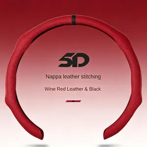 A breathable, ultra-thin Napa leather wrap that offers quick-turn response and non-slip control. The black & white interior kit delivers seamless integration and lasting comfort—pure grip, refined style