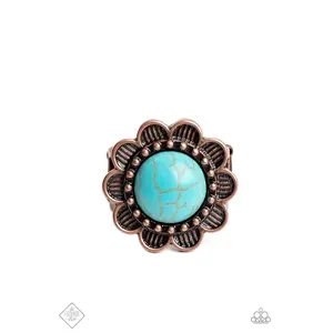 BACKWOODS BAND - BLUE RING - SIMPLY SANTA FE – 1611