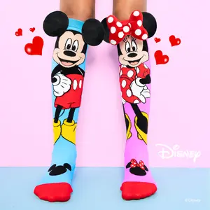 MICKEY & MINNIE SOCKS by MADMIA MICKEY & MINNIE SOCKS by MADMIA