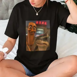 Funny tung tung tung sahur tralalero tralala selfie brainrot T-Shirt