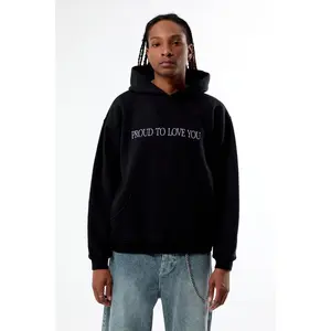 LAVENDER Men's Proud To Love You Hoodie