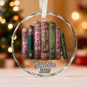 Wicked Changed For Good Book Ornament, Personalized Wicked Ornament 2025, Elphaba and Glinda Christmas Ornament, Christmas Tree Decor