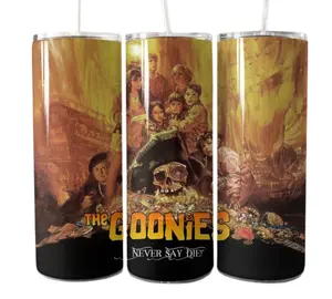 Goonies 20oz Stainless Steel Tumbler Sublimated