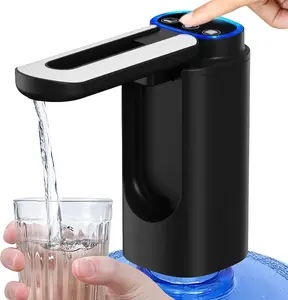 5 Gallon Water Bottle Pump Foldable Spout, Automatic Water Dispenser Type-C  Portable Electric Water Jug Dispenser