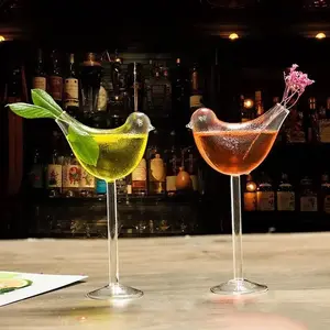 Bird Cocktail Glass
