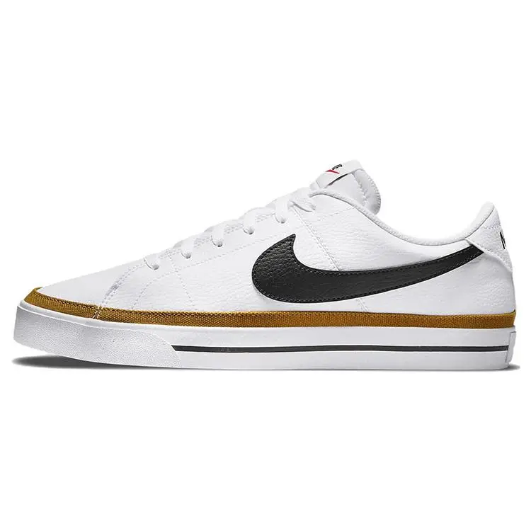 Nike Court Legacy Next Nature White Desert Ochre Comfort Lightweight Low Top Skate Shoes Men's DH3162-100