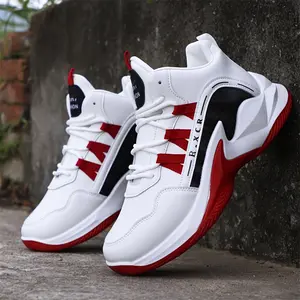 UYCEKK Men's High-Top Lace-Up Sneakers - Upper & Sole, Heavy-Duty All- Outdoor Training, Basketball, Running Shoes Suitable for Sports, Casual Wear - Comfortable Durable Athletic Footwear