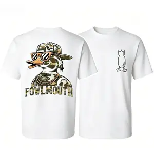 TLXT Fowlmouth Hunting Bomb Shirt, Waterfowl Hunter Apparel Shirt, Old School Wood Duck Graphic Pullover Shirt, Vintage Duck Hunter Streetwear Gift Shirt unknown pathfinder uniform urban apparel florida california outfit baggy box hoodies august black