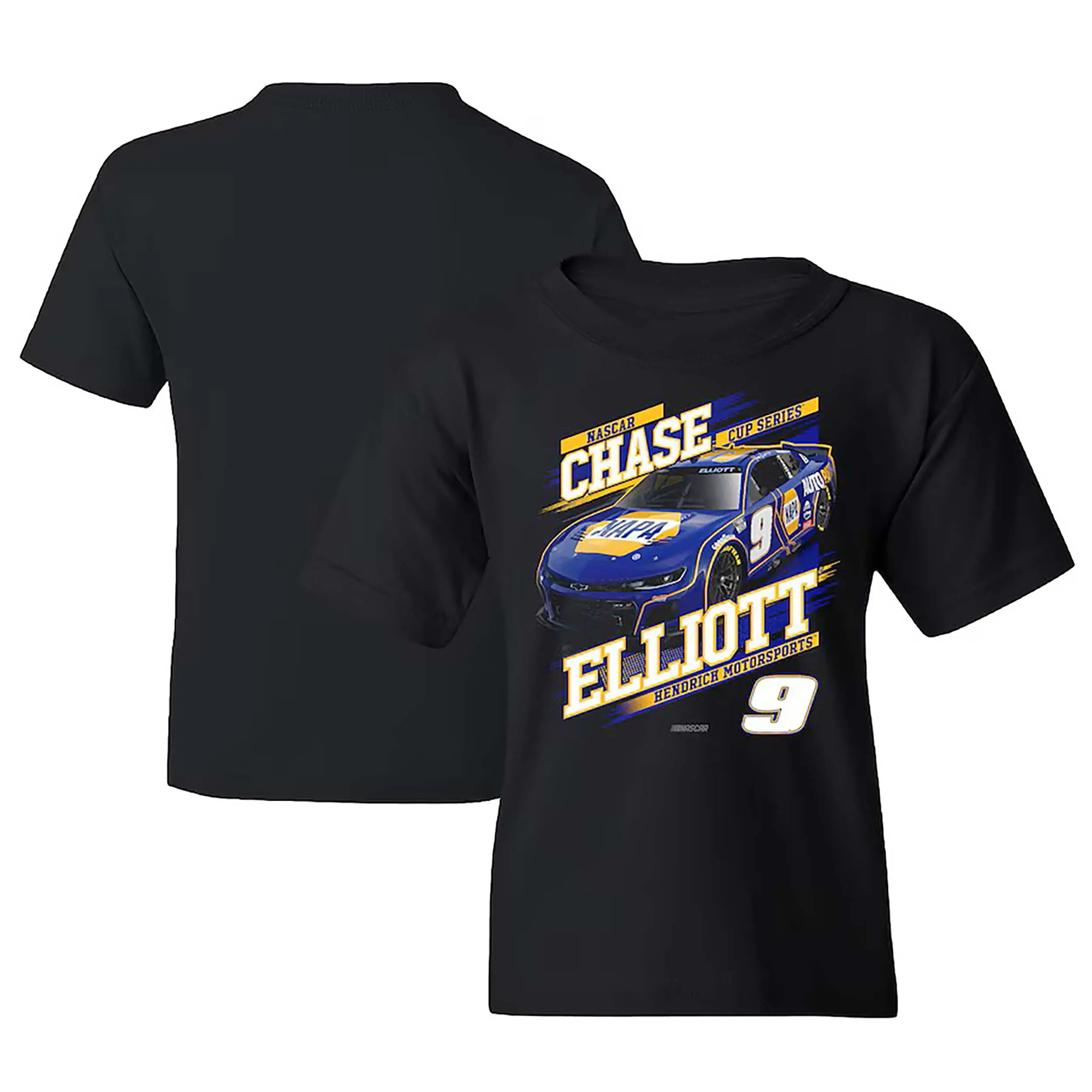 Vintage Shirt Youth Chase Elliott Hendrick Motorsports Team Collection Black NAPA Car Unisex All Sizes S - 4XL