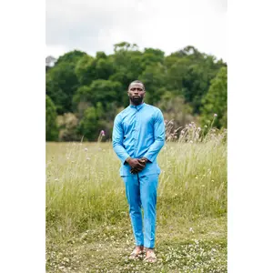 Sky Blue Kaftan Lineage Set