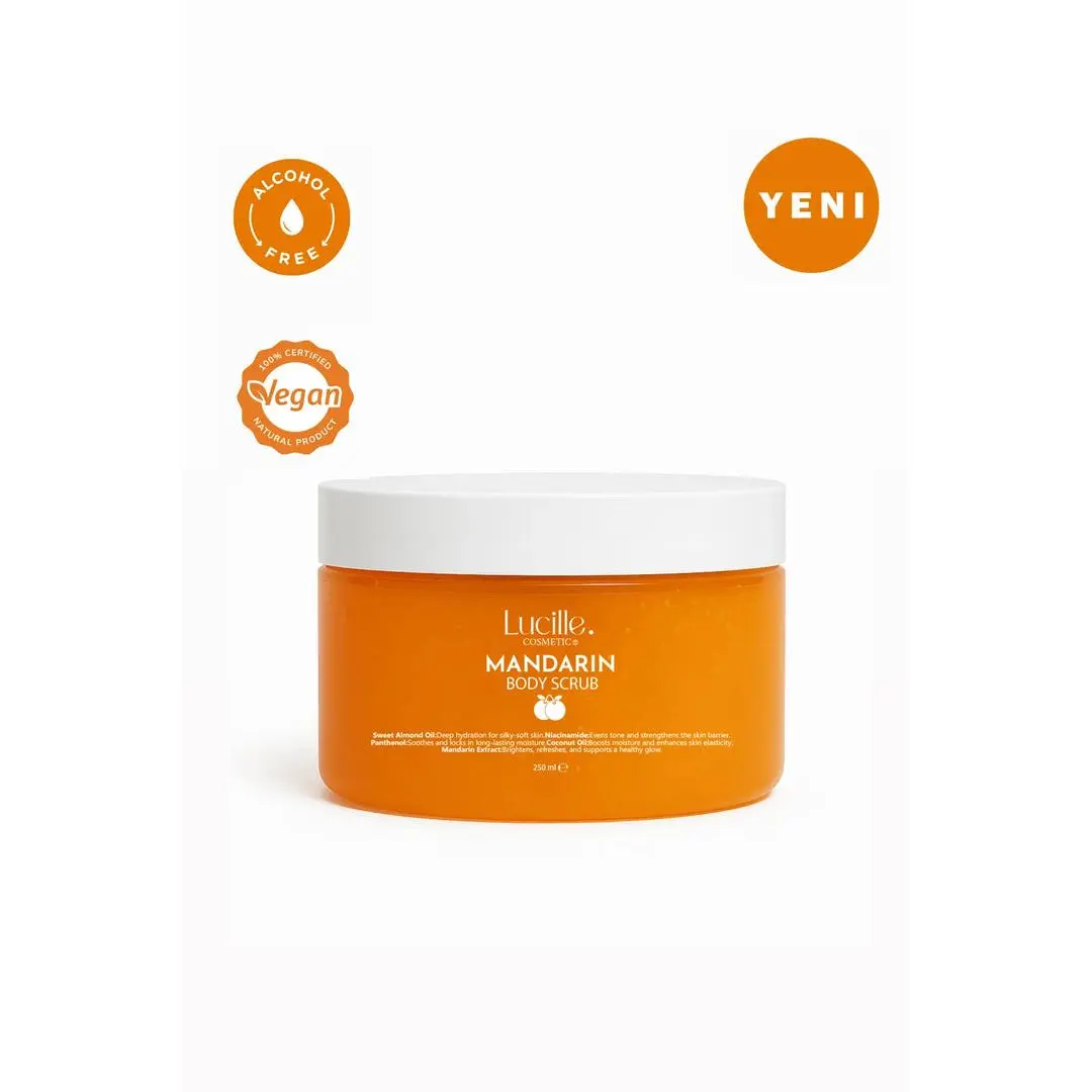 Tangerine Flavored Sugar Body Scrub