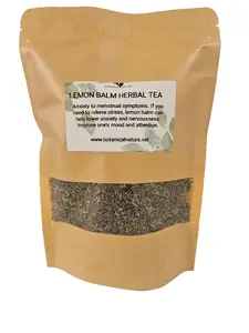 Organic Lemon Balm Herbal Tea - Herbal Beverage with Natural Ingredients, Ideal for Relaxation and Wellness