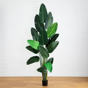 9’ Artificial Traveler's Palm Tree