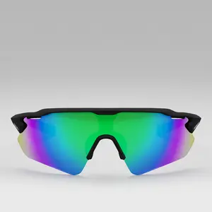 Interchangeable Sport Sunglass - OIL SLICK sporty sunglasses