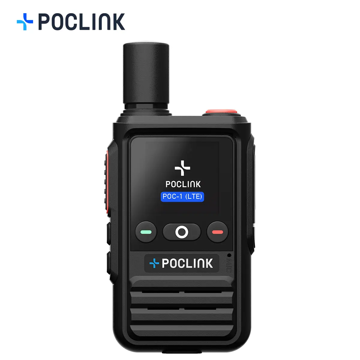 [Live] 1-Pack Poclink POC-1 Lite 4G Walkie Talkie - Lifetime Free Subscription Unlimited Range Global POC Radio with Bluetooth & APP, 3000mAh Long Battery Life, Rugged IPX4 Waterproof, SIM Included for Hiking & Team Work Durable Remote