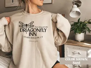 Dragonfly Inn Sweatshirt, Gilmore Girls Sweatshirt, Stars Hollow Sweatshirt, Gilmore Girl Gifts, Gilmore girls merch, Lorelai
