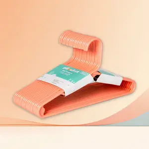 18pk Kids' Hangers White - Kids' Plastic Hangers, 18 Pack, White, for Children's Clothes, Durable, Space-Saving, Kids' Essentials