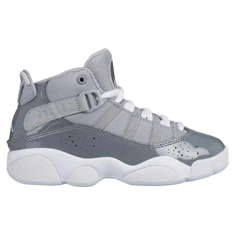 Jordan 6 Rings Cool Grey Wolf Grey White (PS) (kids) by StockX