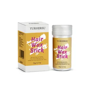 Hair Wax Stick for Wigs, No Greasy Feel, Controls Frizz & Flyaways, Easy Absorption, Creates Stylish Look, Hair Care Essential, Haircare