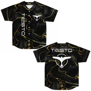 Classic Tiesto Baseball Jersey, EDM Festival Music Shirt Unisex