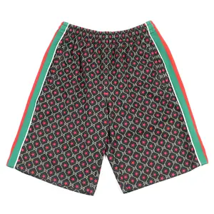 Pre-owned GUCCI Cotton Small Leather Goods GG Star Sherry Line Shorts