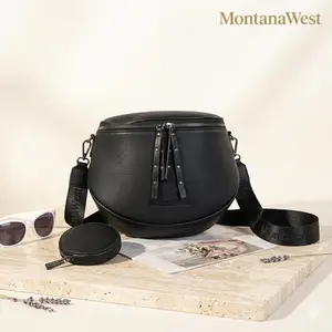 Montana West Large Crossbody Bags for Women Bum Bag Sling Purse with Adjustable Strap