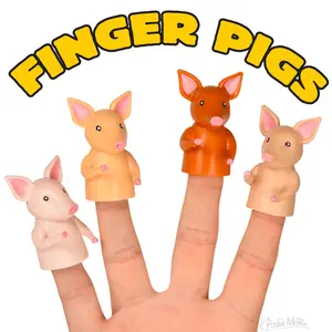 FINGER PIGS - 4 Piece Assortment