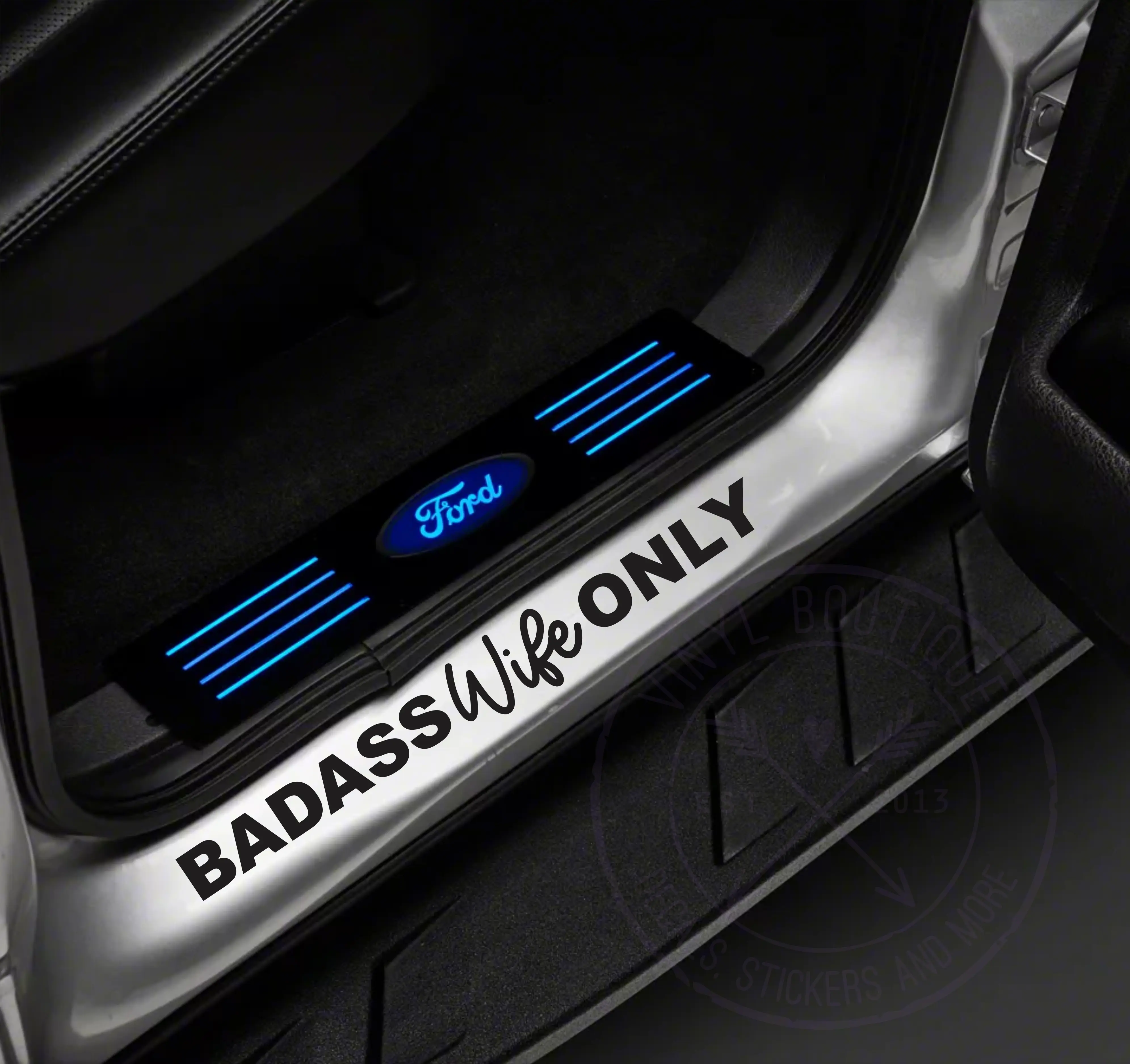 Badass Wife Only Decal