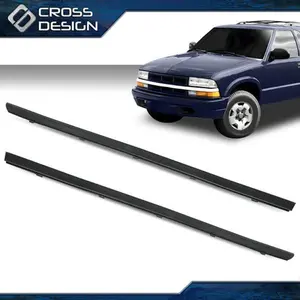 CROSSDESIGN Fit For Blazer Jimmy S10 Sonoma 45350 Left & Right Window Sealing Strips