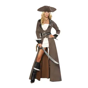 4242 - Deluxe 4pc Pirate Captain Costume