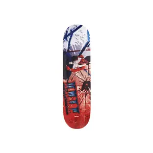 8.5 in Skateboard Deck, Multicolor HNIC Theme Album Art Design, for Skateboarding Sports & Outdoor Recreation