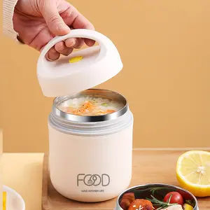 510ML Stainless Steel Vacuum Insulated Lunch Box, Food Warmer Bag, Soup Cup, Bento Box, Thermal Flask Bottle