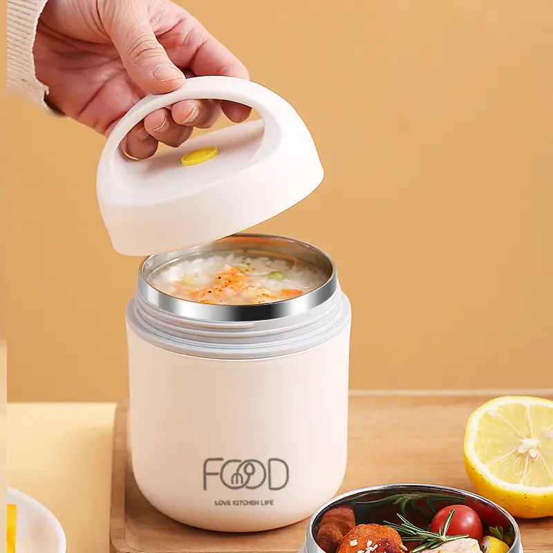 510ML Stainless Steel Vacuum Insulated Lunch Box, Food Warmer Bag, Soup Cup, Bento Box, Thermal Flask Bottle, Lunchbox, Thermal Insulated Container, Thermal Lunch Boxes