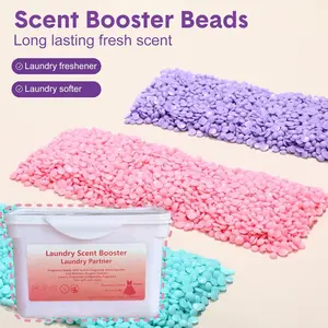 ✨ Long Lasting Floral In-Wash Scent Booster Beads + Laundry Dryer Sheets - Long-Lasting Floral Freshness,🌸 Softens Fabrics, Reduces Static Household Cleaning Supplies